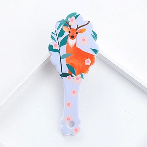 Custom massage scalp hairdressing cushion comb massage smooth Colorful hair comb bristle massage air cushion hairdressing brush