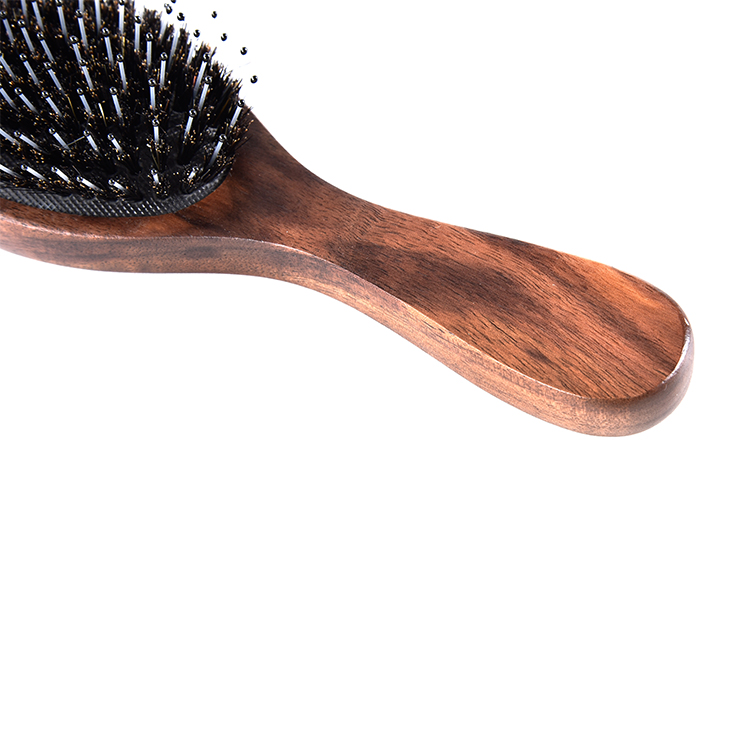 High Quality Wholesale Custom Soft Boar Bristle Hair Brush Household Hairdressing Nylon Massage Hair Comb