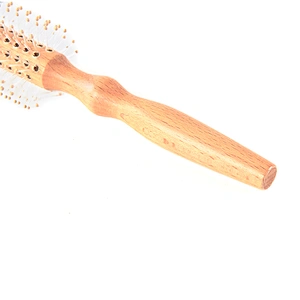 Private Label Women Man Girls Roll Hair Round Beauty Makeup Salon Wavy Curly Styling Tools Roller Hot Curling Comb