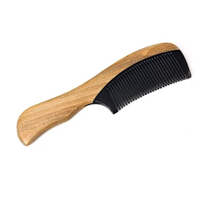 Detangling Massage wood Hair Comb Brush Eco-friendly Bamboo Handle Hair Brush Bamboo Hair Brush Set With Customized Logo