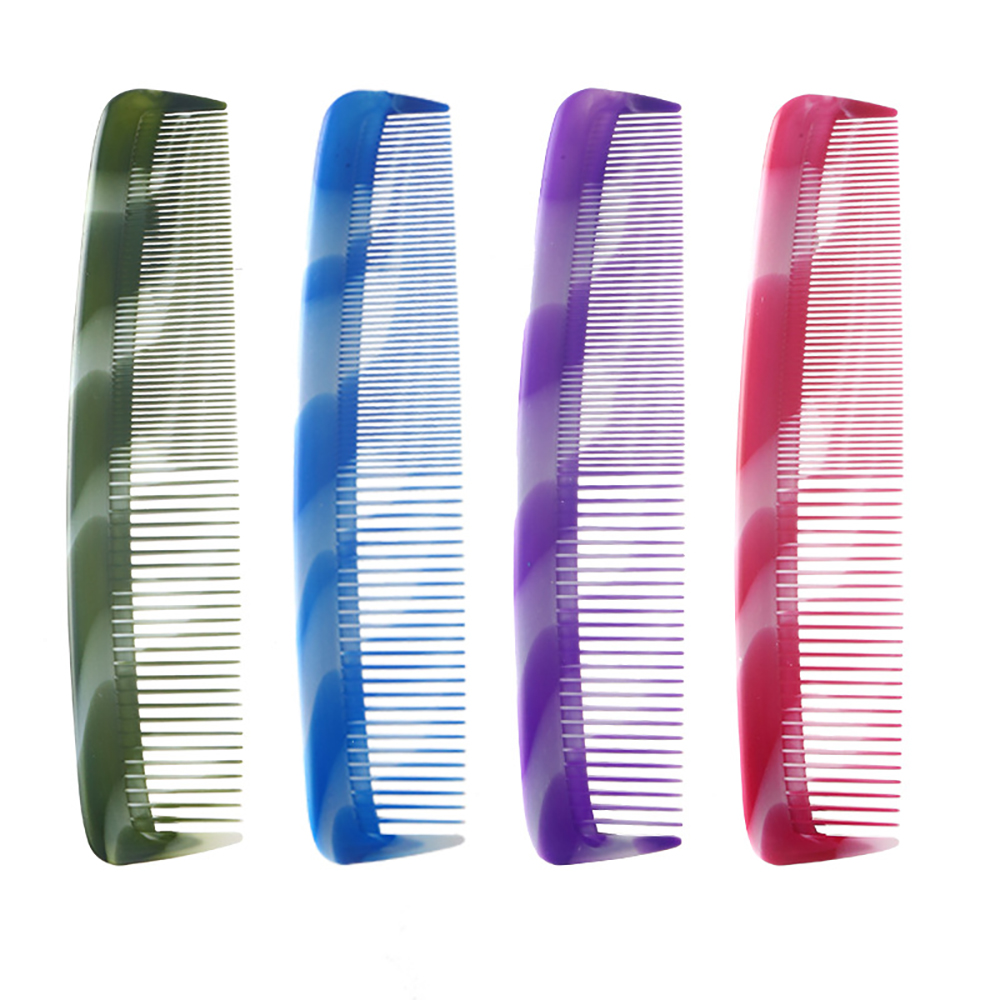 Wide Tooth Private label Hair Comb Detangling Best Durable High Quality Care Hand Grip Brush For Barber Hair Cutting