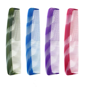 Wide Tooth Private label Hair Comb Detangling Best Durable High Quality Care Hand Grip Brush For Barber Hair Cutting