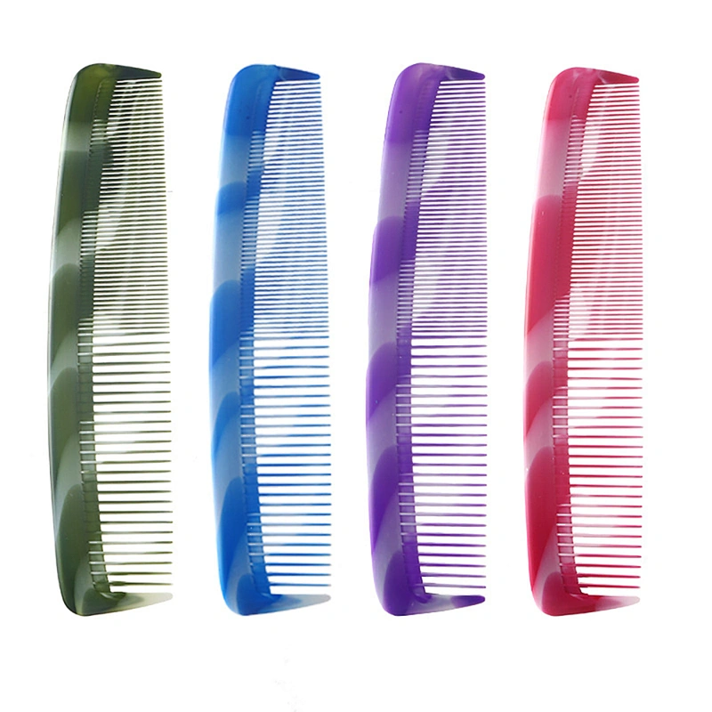 Wide Tooth Private label Hair Comb Detangling Best Durable High Quality Care Hand Grip Brush For Barber Hair Cutting