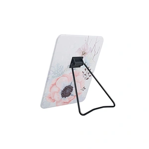 New Hangable Middle Size Rechargeable Stand Beauty Single Side Makeup Mirror Dressing Table Stand Makeup Vanity Mirror