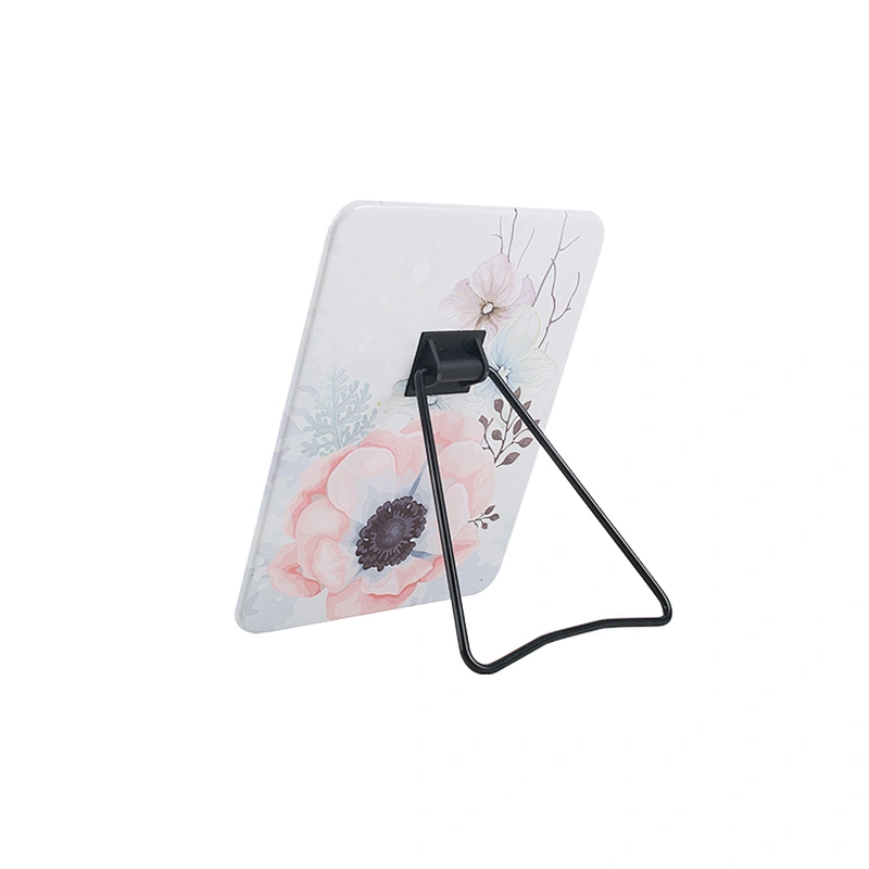 New Hangable Middle Size Rechargeable Stand Beauty Single Side Makeup Mirror Dressing Table Stand Makeup Vanity Mirror