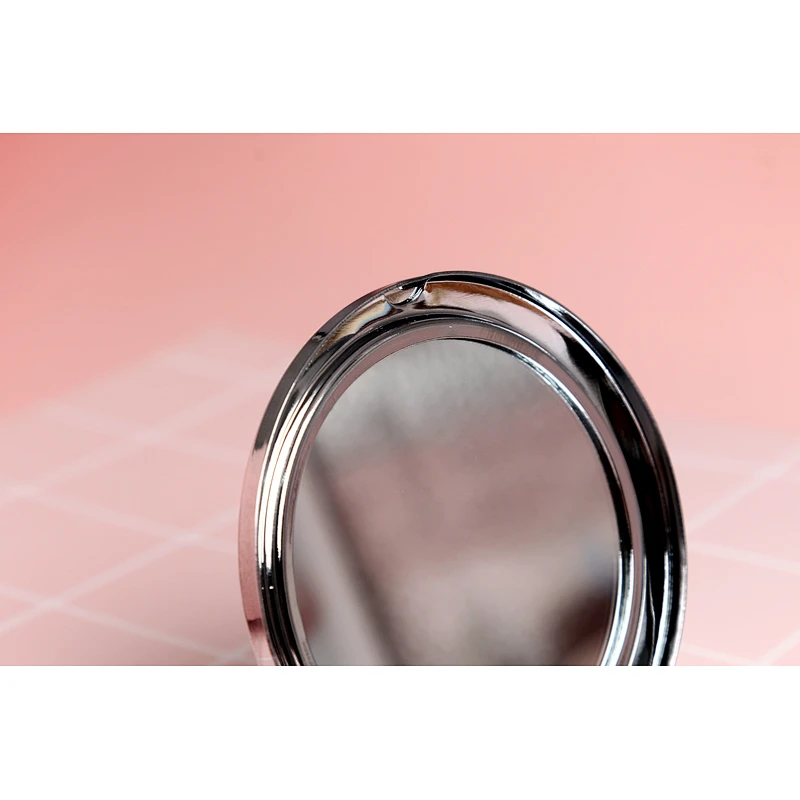 Hot Sale Custom Square Mini Round Shape Cheap Small Personalized Makeup Double Sided Pocket Mirror