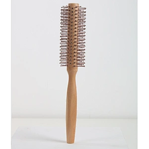 2022 new style soft nylon bristle wood Handheld Hair Scalp hair brush for bulk sales For Barber Hair Cutting