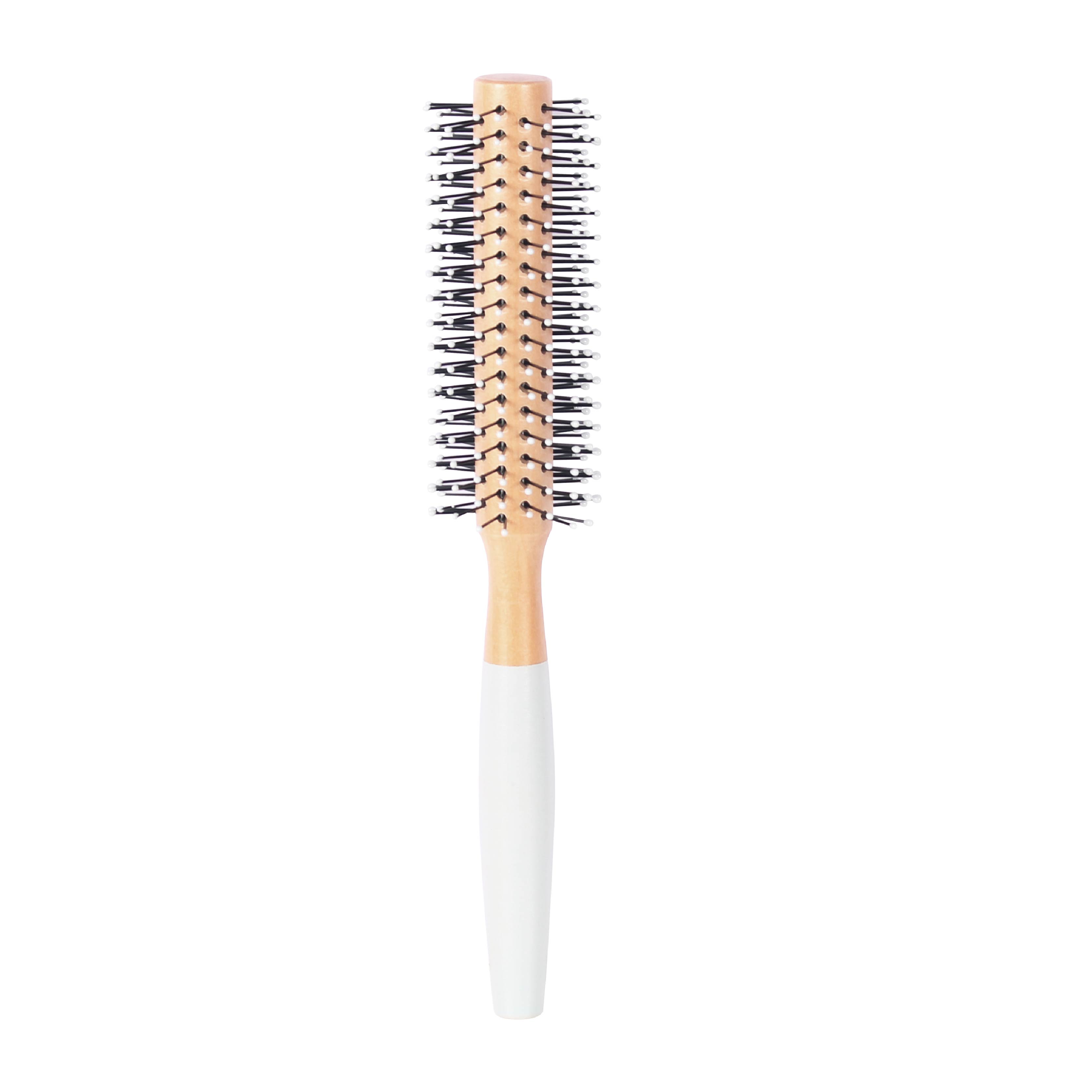 Wholesale Natural Beech Wood Color Detangling Handle Round Hair Brush Manufacturer For High Quality Brush