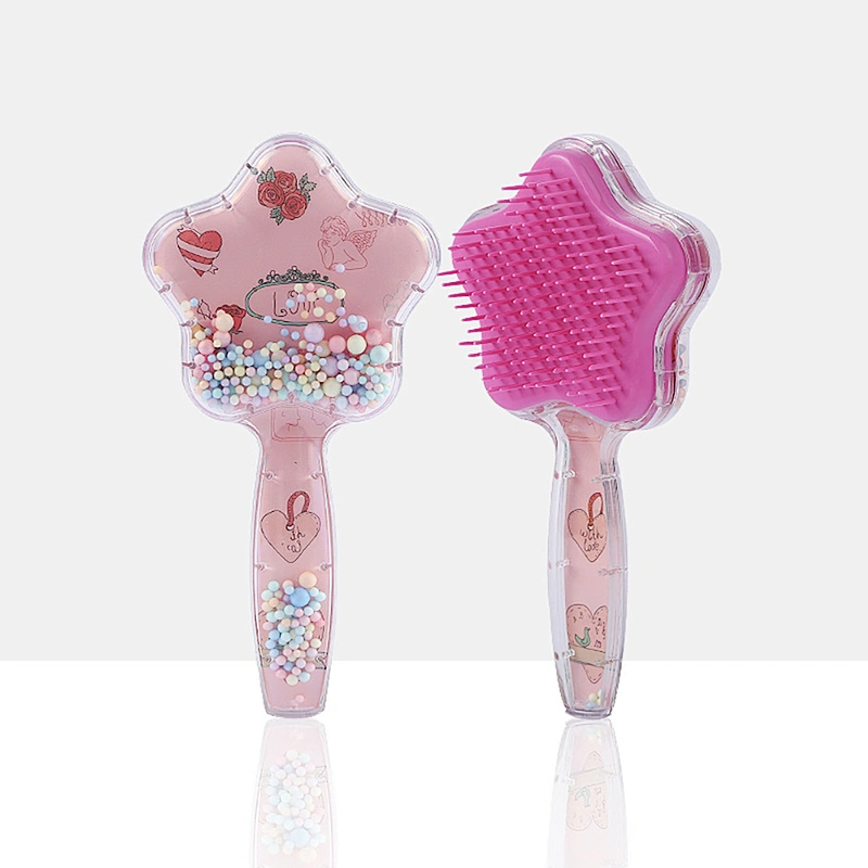 Hot Sale Airbag Comb Reycled Household Hairdressing Massage Comb Set Travel Durable Stretch Plastic Detangling Hair Comb
