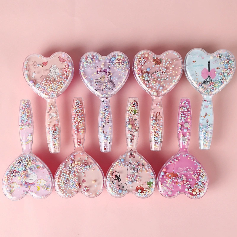 Custom Massage Scalp Hairdressing Cushion Comb Massage Smooth Heart-shaped Hair Comb Bristle Massage Air Cushion