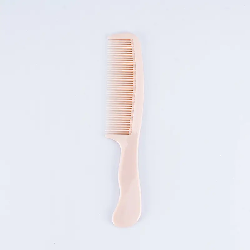 2022 New Style Portable Desktop Wholesale Foldable Blue Plastic Hair Comb And Makeup Mirror Set