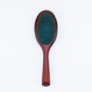 Customized Handle Natural Massage Scalp Handle Wood Cushion Paddle Wholesale Air Cushion Women Plastic Scalp Massage Hair Brush