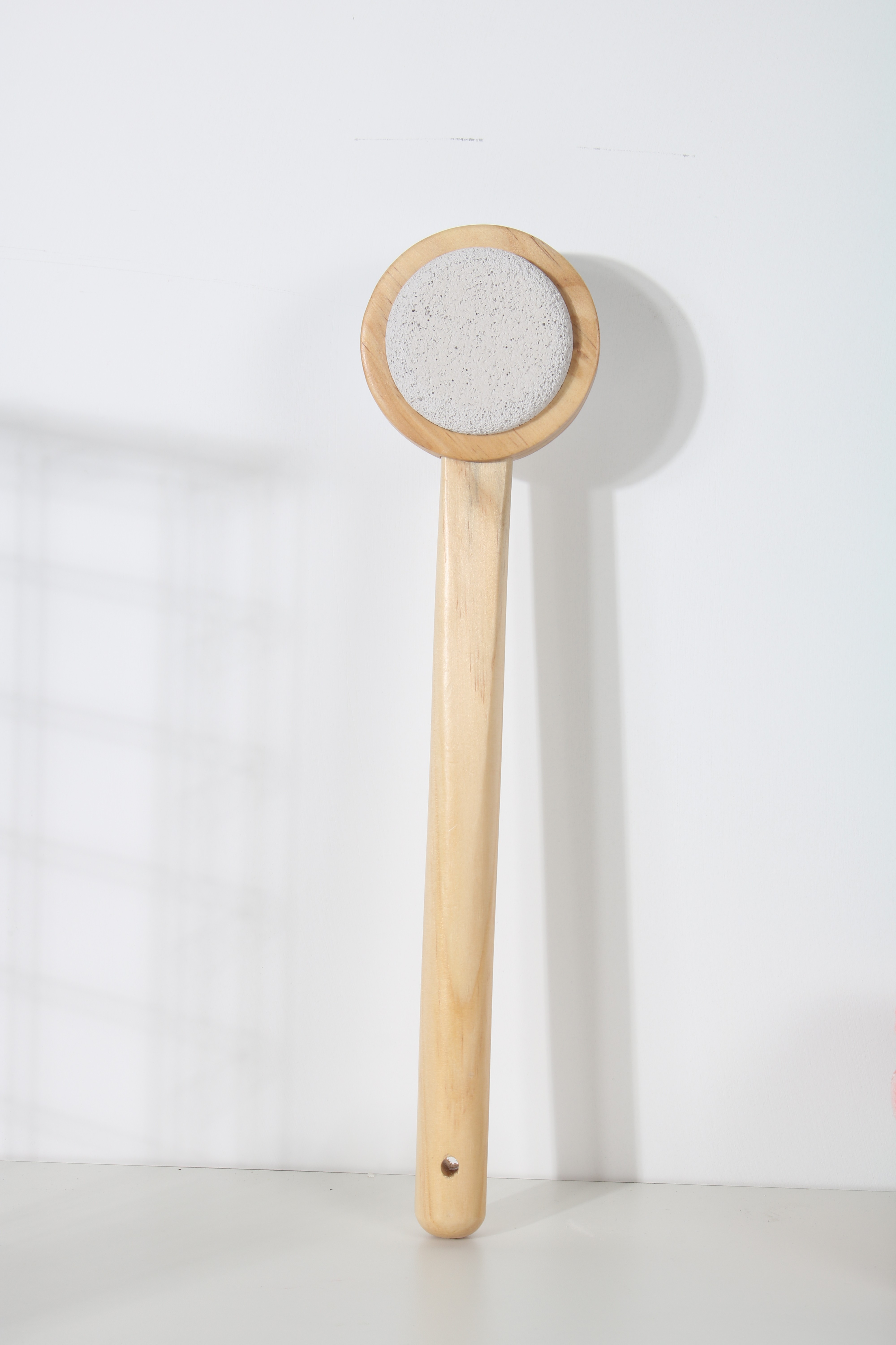 Wholesale Private Label Custom Logo Long Handle Wood Bath Brush Exfoliating Massage Bath Brushes Set