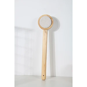 Wholesale Private Label Custom Logo Long Handle Wood Bath Brush Exfoliating Massage Bath Brushes Set
