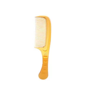 Wholesale Private Label Plastic Long Handle Fashionable Durable Professional Hair Brush Anti-Static Curly Straight Hair Comb