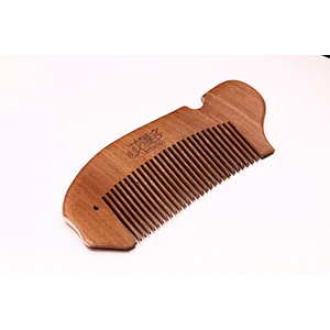 Wholesale Private Label Wooden Bamboo Travel Pocket Anti Static Combs Engraving Logo Customized Salon Hair Cutting Comb Barber