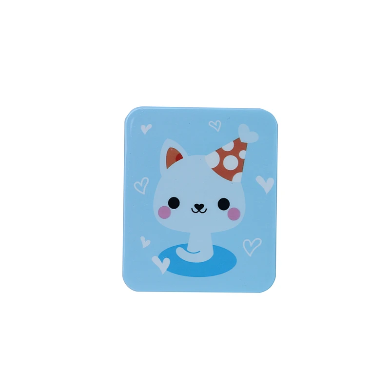Wholesale 2022 Custom Cute Cartoon Pocket Mirror With Plastic Comb Personalized Makeup Double Sided Pocket Mirror