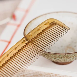 Premium Quality 9pcs Gold Color Comb Hair Cutting Barber Stylish Hairdressing Plaiting Comb for Men Women