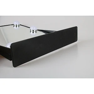 Wholesale Private Label Portable Square Desktop Single Sided Cosmetic Led Light Vanity Makeup Mirror With Natural Led
