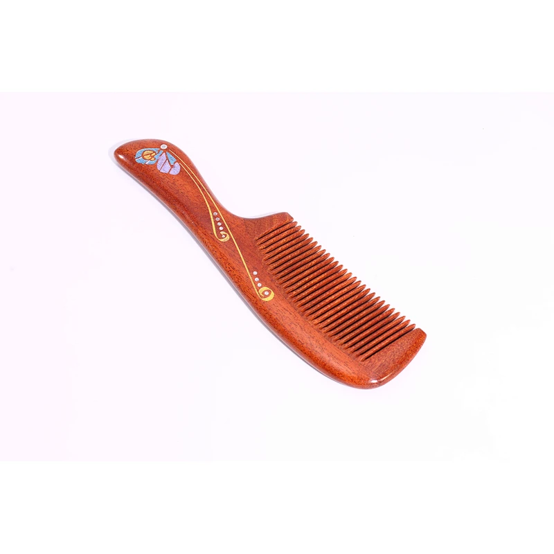 Engraving Logo Custom Hot Selling Wholesale Customized Logo Eco-friendly Wood Bamboo Densely Combed For Barber Hair Cutting