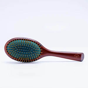 Customized Handle Natural Massage Scalp Handle Wood Cushion Paddle Wholesale Air Cushion Women Plastic Scalp Massage Hair Brush