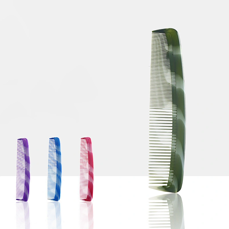 Wide Tooth Private label Hair Comb Detangling Best Durable High Quality Care Hand Grip Brush For Barber Hair Cutting