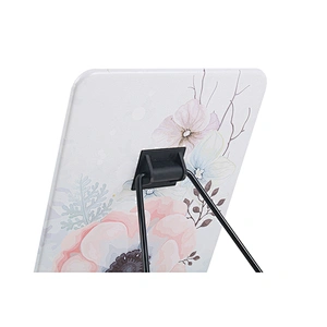 New Hangable Middle Size Rechargeable Stand Beauty Single Side Makeup Mirror Dressing Table Stand Makeup Vanity Mirror