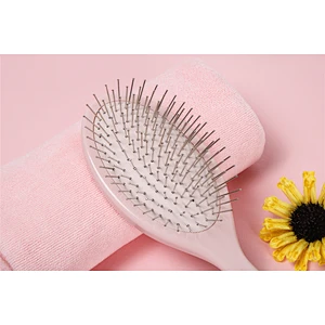 Customized Handle Natural Massage Scalp Handle Cushion Paddle Wholesale Air Cushion Women Plastic Scalp Massage Hair Brush