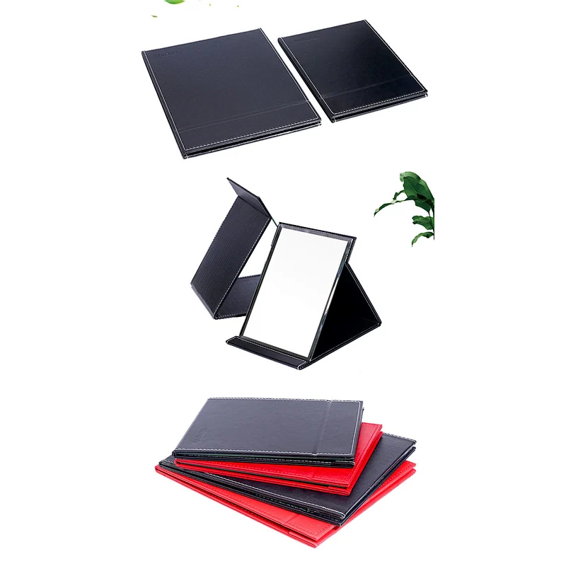 Wholesale Personalized Big Size Folding High-definition Flat Single Side Dressing Table Desktop Makeup Mirror