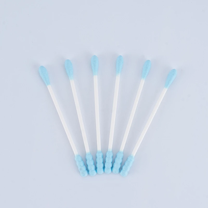 Hot Sale Disposable Eco-Friendly Bamboo Fabrication Double Pointed Heads Cotton Swab Paper Stick Cotton Ear Buds
