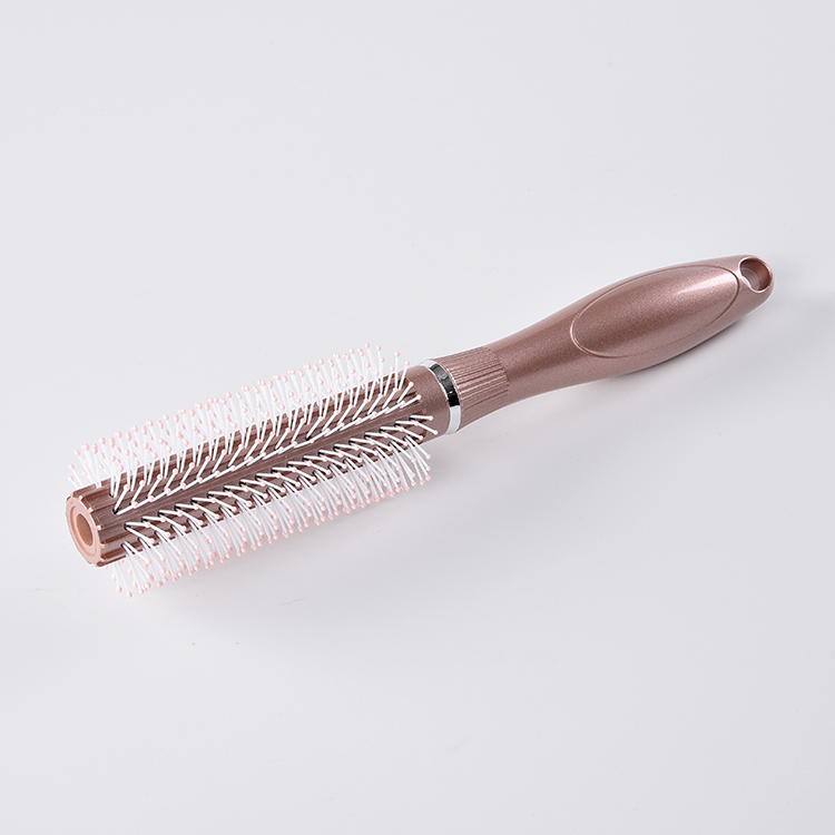 Plastic Roll Hair Round Beauty Makeup Salon Wavy Curly Styling Tools Pink Hair Curl Comb For Women Man Girls