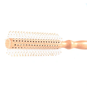 Private Label Women Man Girls Roll Hair Round Beauty Makeup Salon Wavy Curly Styling Tools Roller Hot Curling Comb