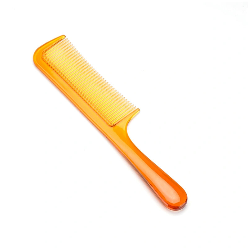 Factory Wholesales Elegant Drop Shape Hair Salon Comb Long Handle Hair Comb With Olive Oil Additive For Barber Hair Cutting