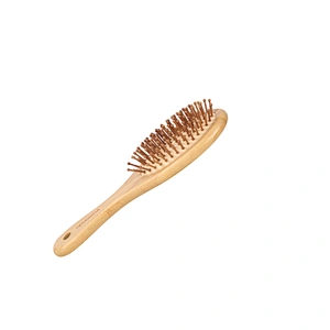 Good quality wooden hair bamboo brush comb set portable hair brush comb massager set for women