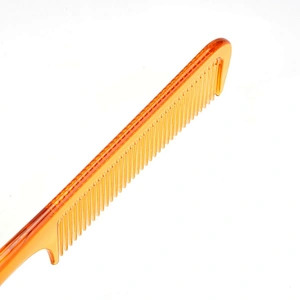 Factory Wholesales Elegant Drop Shape Hair Salon Comb Long Handle Hair Comb With Olive Oil Additive For Barber Hair Cutting
