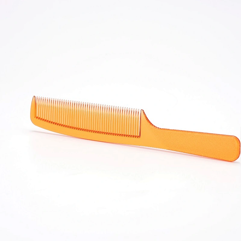 Wholesale Hot Selling Premium Quality Latest Design 2022 Popular Flat Hairdressing Transparent Straight Hair Comb For Female
