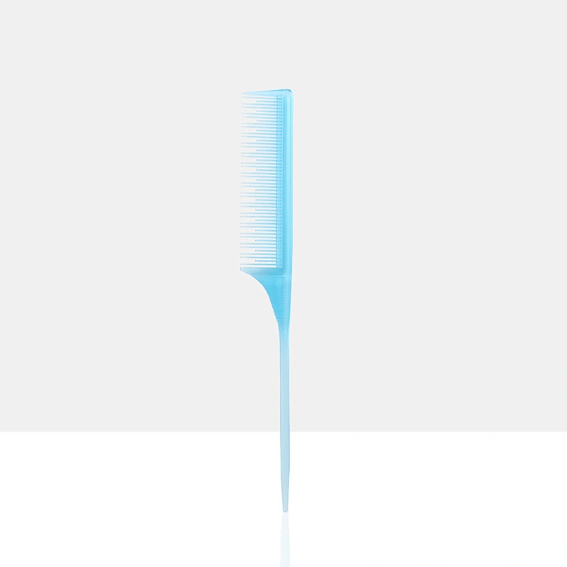New Product Fashion Plastic Glitter Hair Combs Private Label Parting Comb Brush Paddle Hair Comb Care Hand Grip Brush