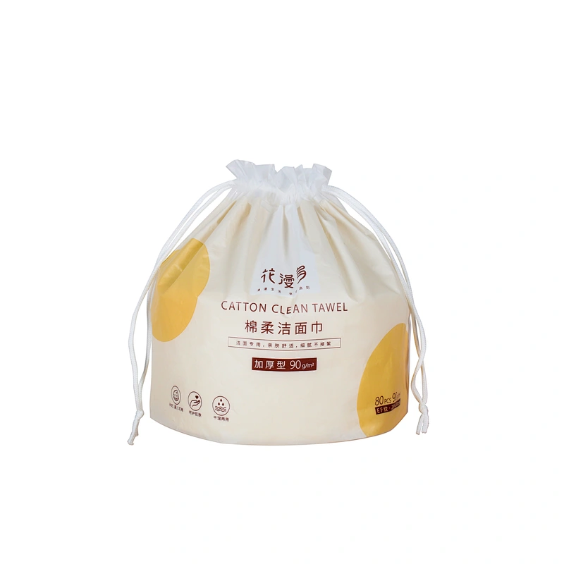 Cosmetic Spa Salon 100% Cotton Biodegradable Tissue Super Soft Disposable Towel For Face Body Cleansing