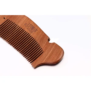 Wholesale Private Label Wooden Bamboo Travel Pocket Anti Static Combs Engraving Logo Customized Salon Hair Cutting Comb Barber