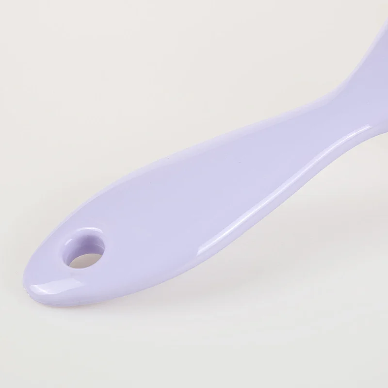 Good Quality Comb Style Oval Shape Purple Color Detangling Plastic Steel Needle Non-Stick Hair Scalp Massager Styling Hair Comb