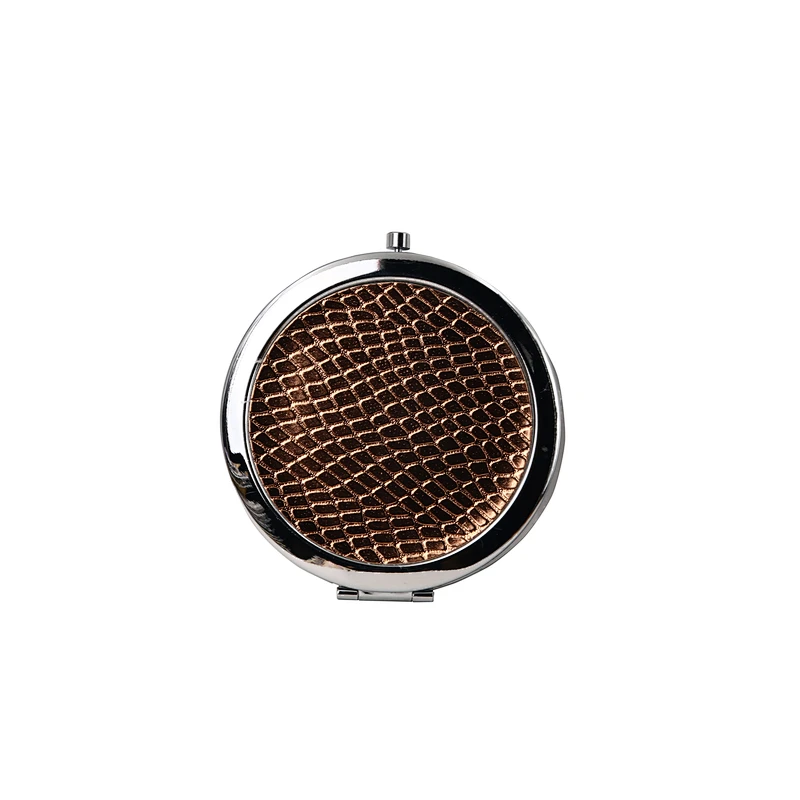 Hot Sale Custom Square Mini Round Shape Cheap Small Personalized Makeup Double Sided Pocket Mirror