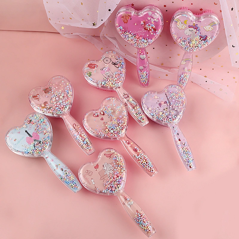 Custom Massage Scalp Hairdressing Cushion Comb Massage Smooth Heart-shaped Hair Comb Bristle Massage Air Cushion