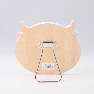 Wholesale Portable Wooden Makeup Tools Desktop Table Mirror Single Side Cosmetic Mirror Wooden Mirror For Makeup