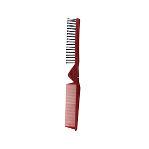 Wholesale Private Label Wood Handle Little Double Side Anti-Static Comb Hair Brush Detangling Massage Combs Durable Curling