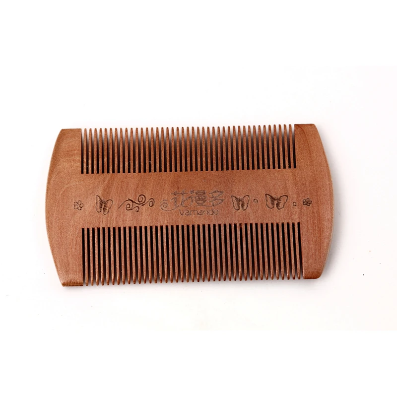 Hot Sale Double Side Dense TootHot Sale Double Side Dense Tooth Comb Anti Static Custom Small Wood Beard Comb Mens Beard Pocket Parting Combh Comb Anti Static Custom Small Wood Beard Comb Mens Beard Pocket Parting Comb