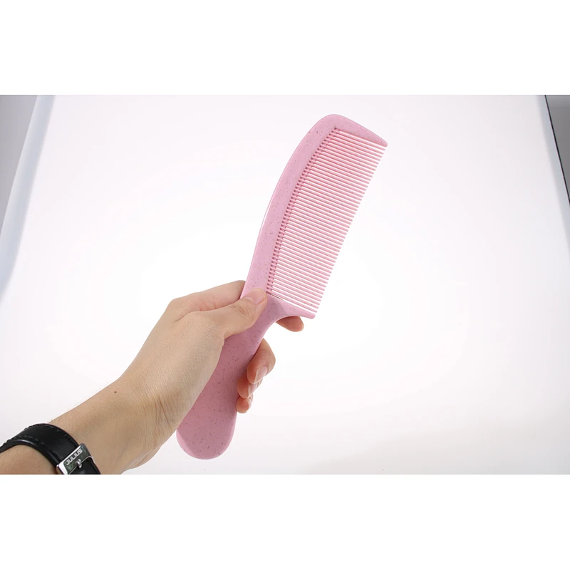 Salon Hair Cutting Comb Barber Premium Detangling Brush Vendor Private Label Curly Hair Detangler Plastic Hair Beauty Brush