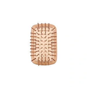 Wholesale Private Label Small Size Wooden Hair Detangling Brush Head Scalp Massager Comb For Barber Hair Cutting