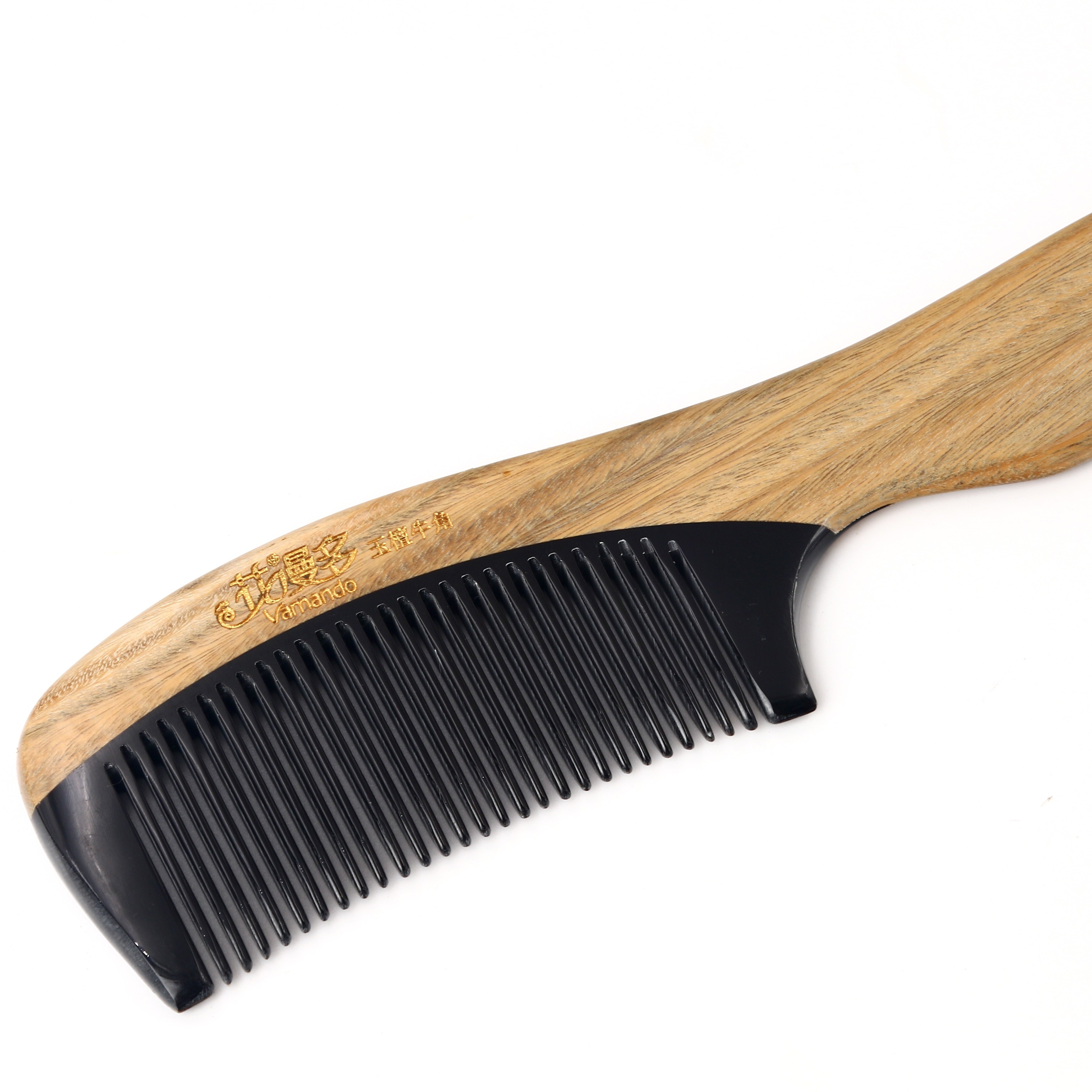 Detangling Massage wood Hair Comb Brush Eco-friendly Bamboo Handle Hair Brush Bamboo Hair Brush Set With Customized Logo