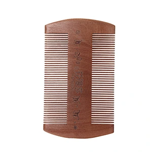 Hot Sale Double Side Dense TootHot Sale Double Side Dense Tooth Comb Anti Static Custom Small Wood Beard Comb Mens Beard Pocket Parting Combh Comb Anti Static Custom Small Wood Beard Comb Mens Beard Pocket Parting Comb
