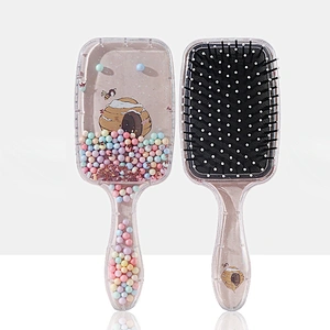 Hot Sale Travel Durable Stretch Airbag Household Hairdressing Massage Comb Set Reycled Plastic Detangling Hair Comb
